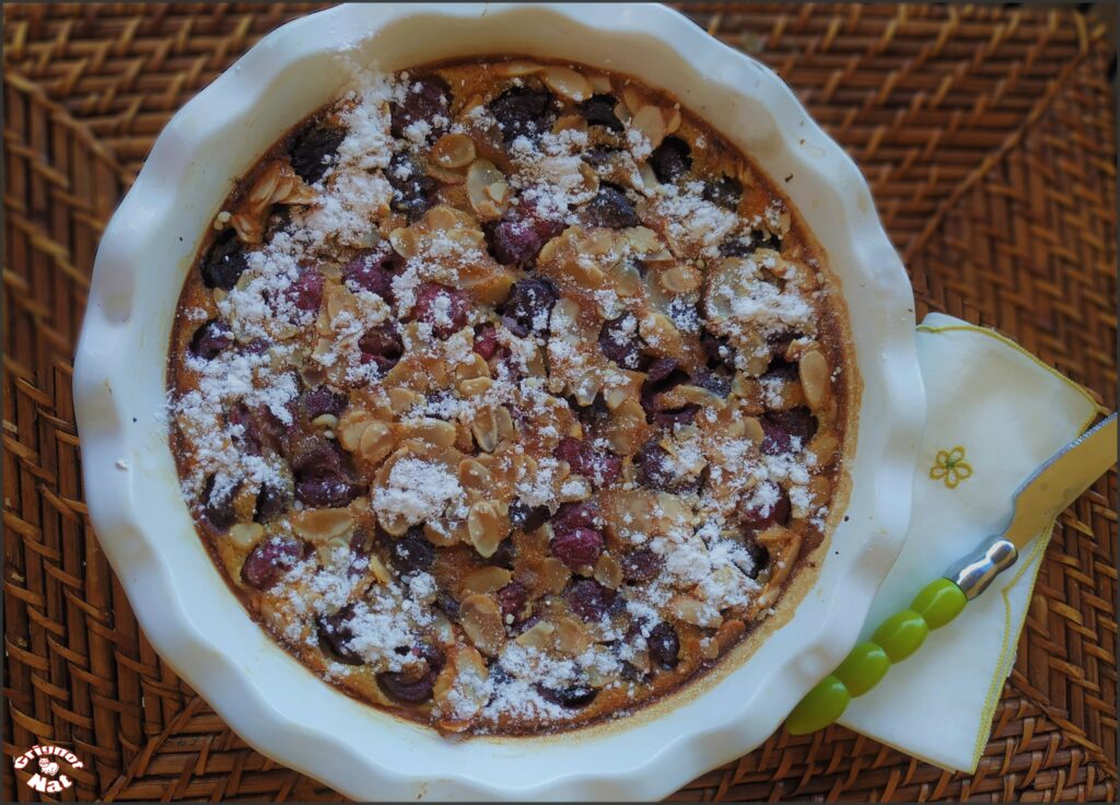 Clafoutis au lait d'amande 3