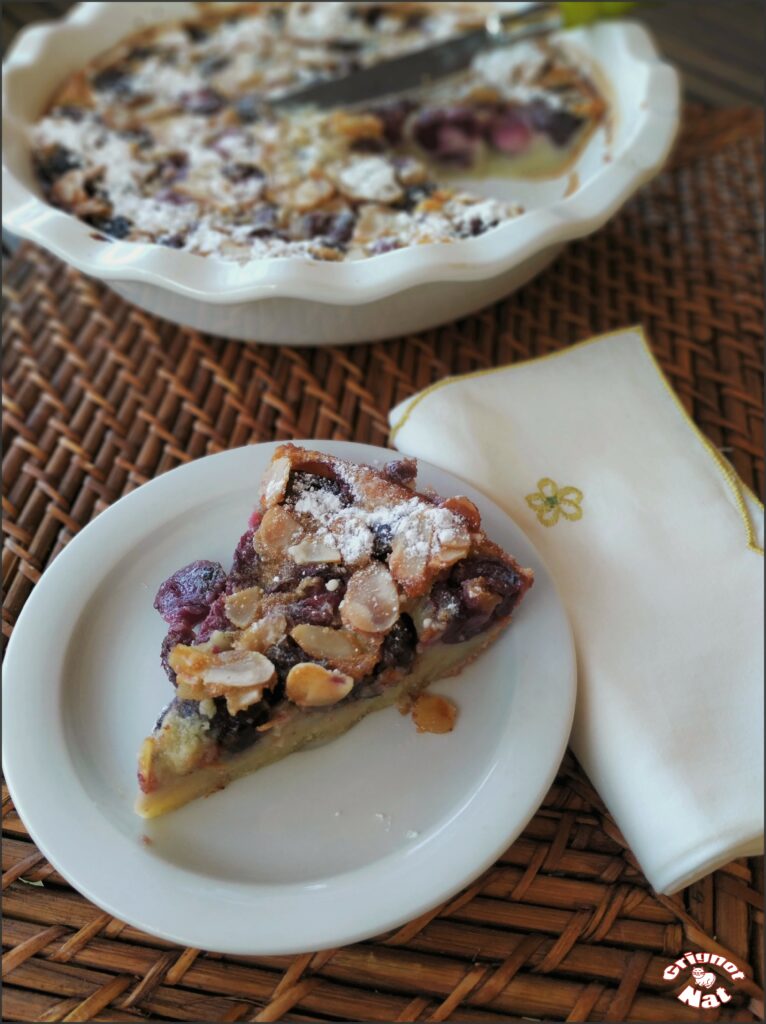 Clafoutis au lait d'amande 2