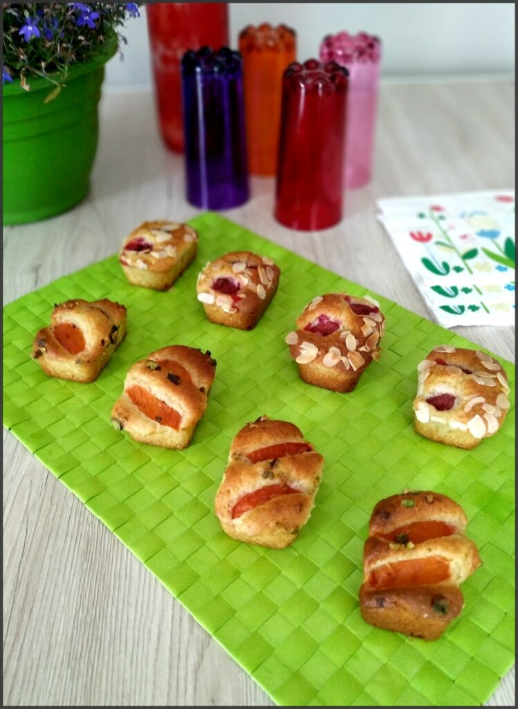 Mini cakes mascarpone aux abricots