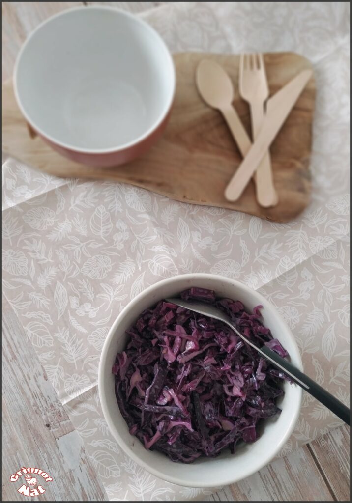 Salade de chou rouge