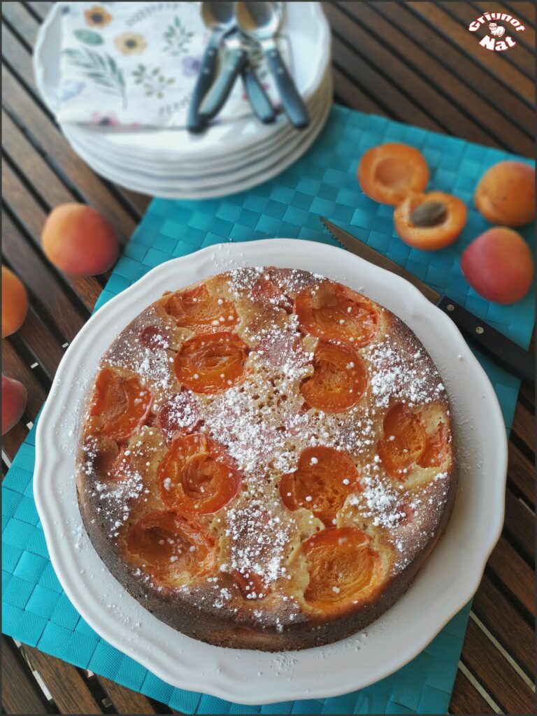 gâteau aux abricots 