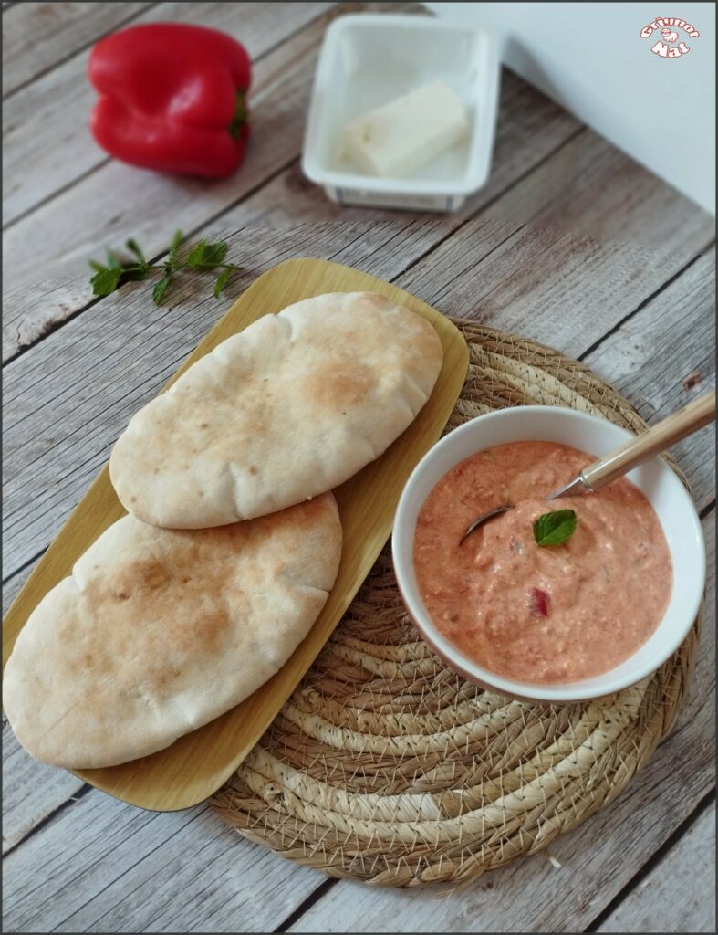 ktipiti (tartinade au poivron rouge et feta)