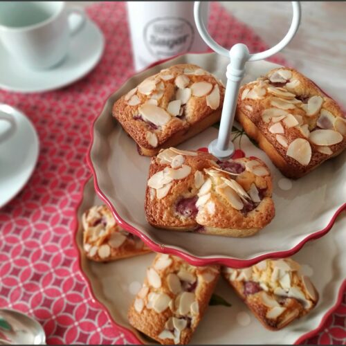 Blondie aux framboises