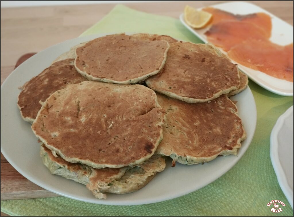 Pancakes à la courgette 2