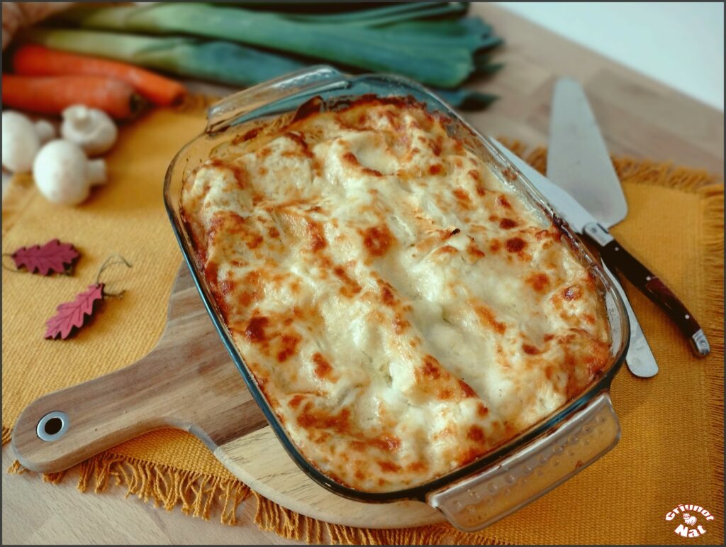 Lasagnes poulet et légumes 3