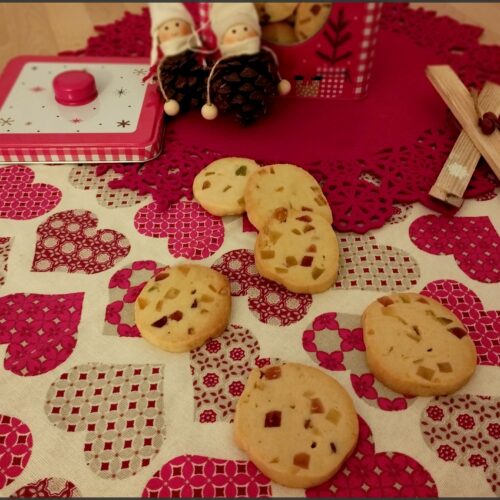 Arlecchini (sablés aux fruits confits)