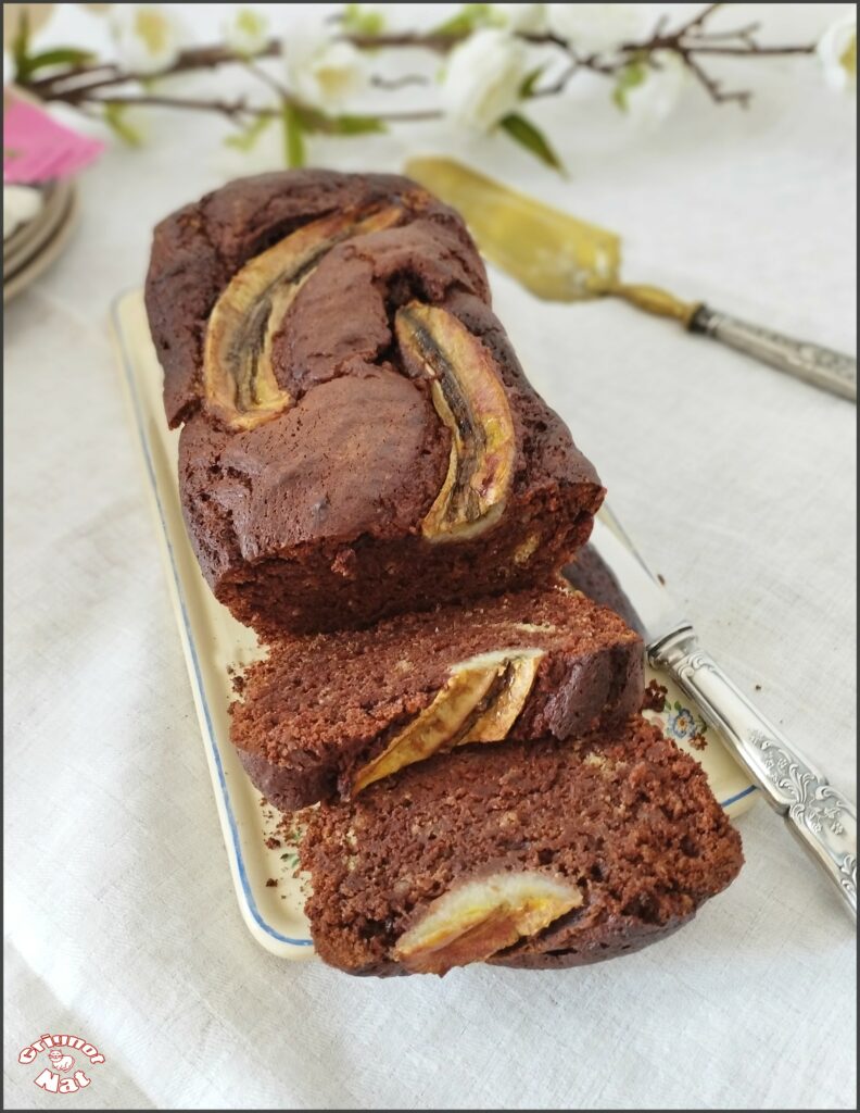 banana bread au chocolat 2