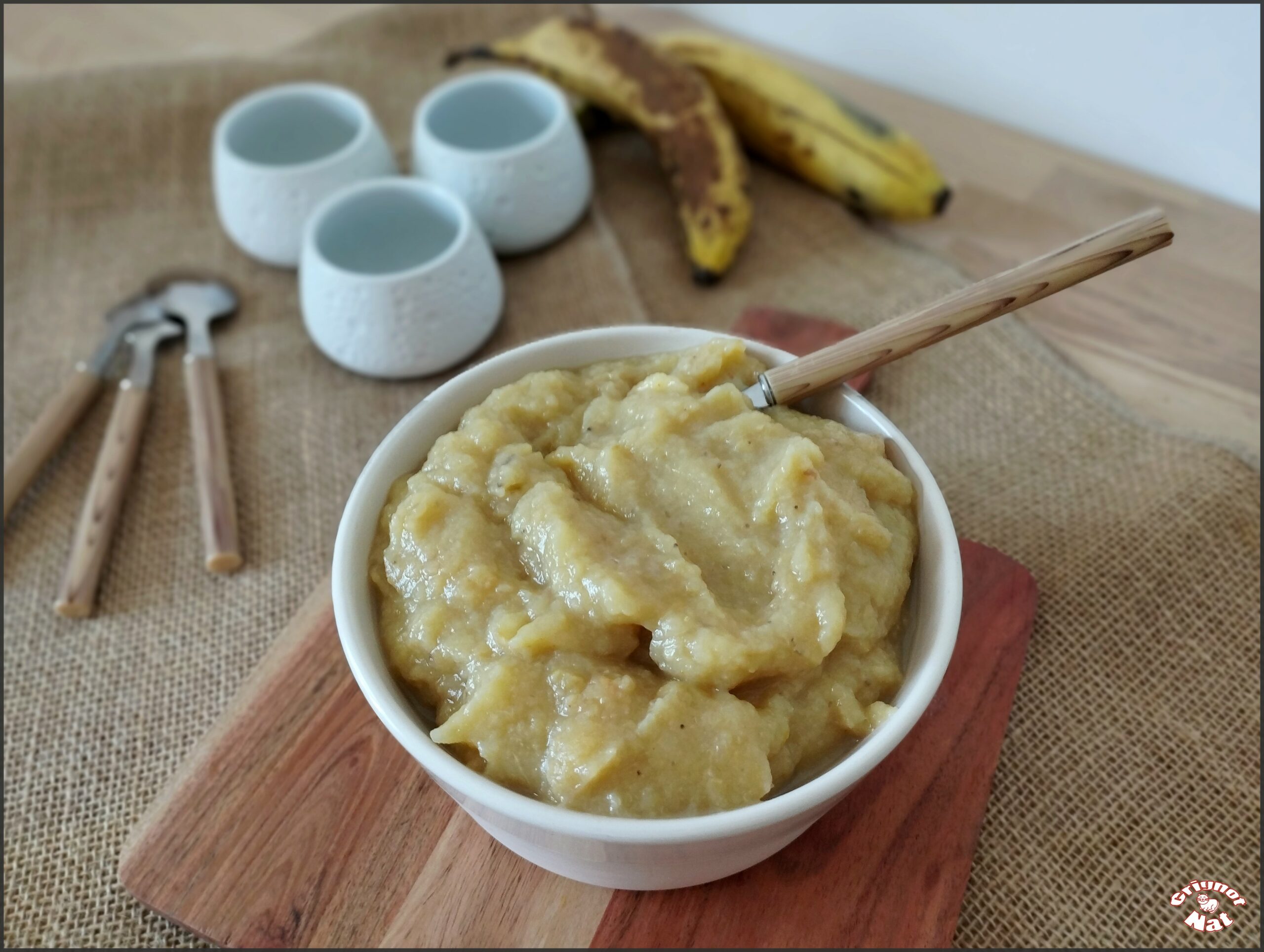 Compote de banane au CERELAC®