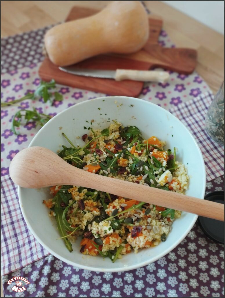 salade boulgour butternut rôti et feta