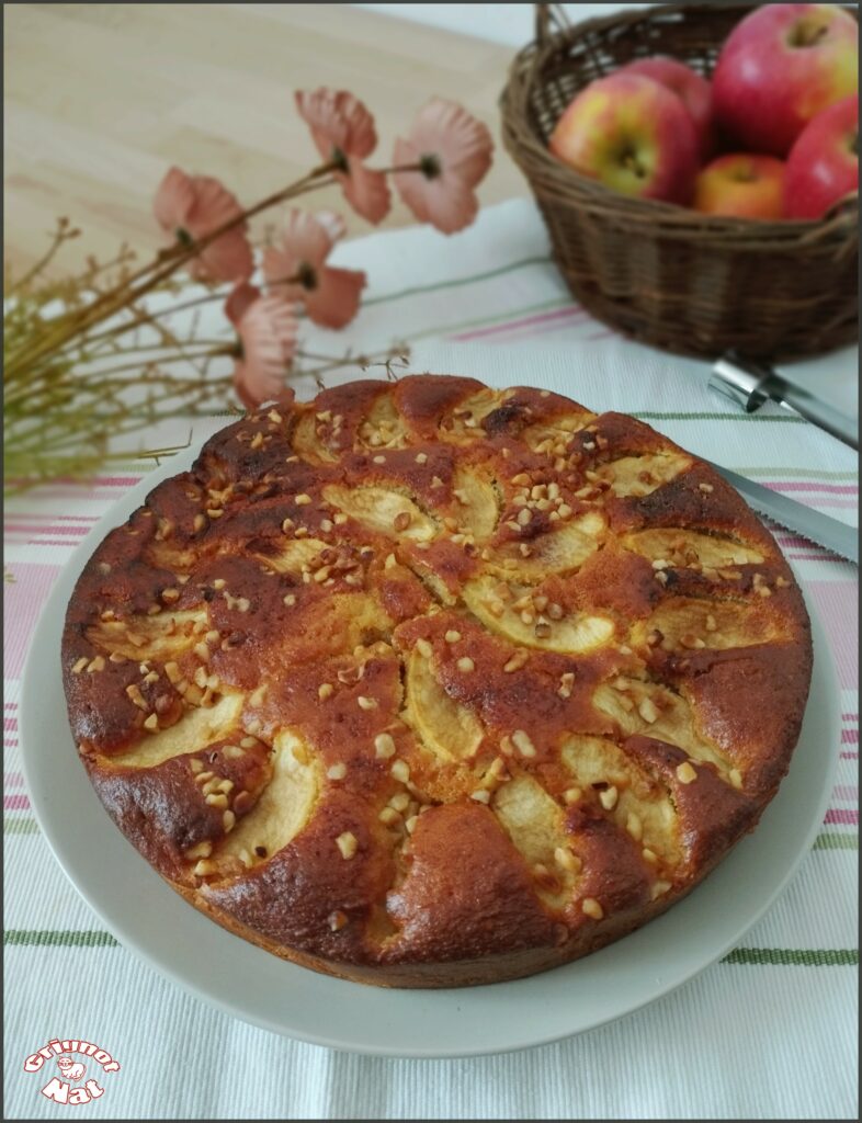 gâteau pommes noisettes