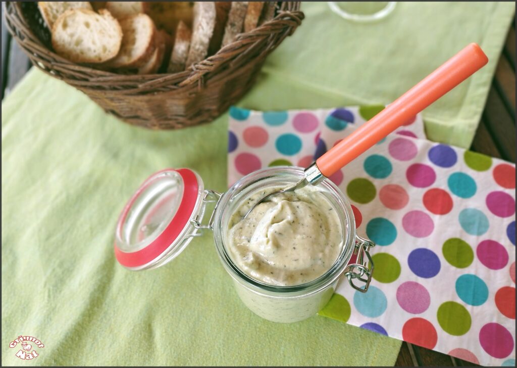 tartinade de courgette à la menthe 2