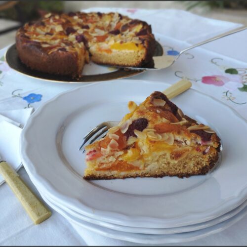gâteau au mascarpone et fruits d’été