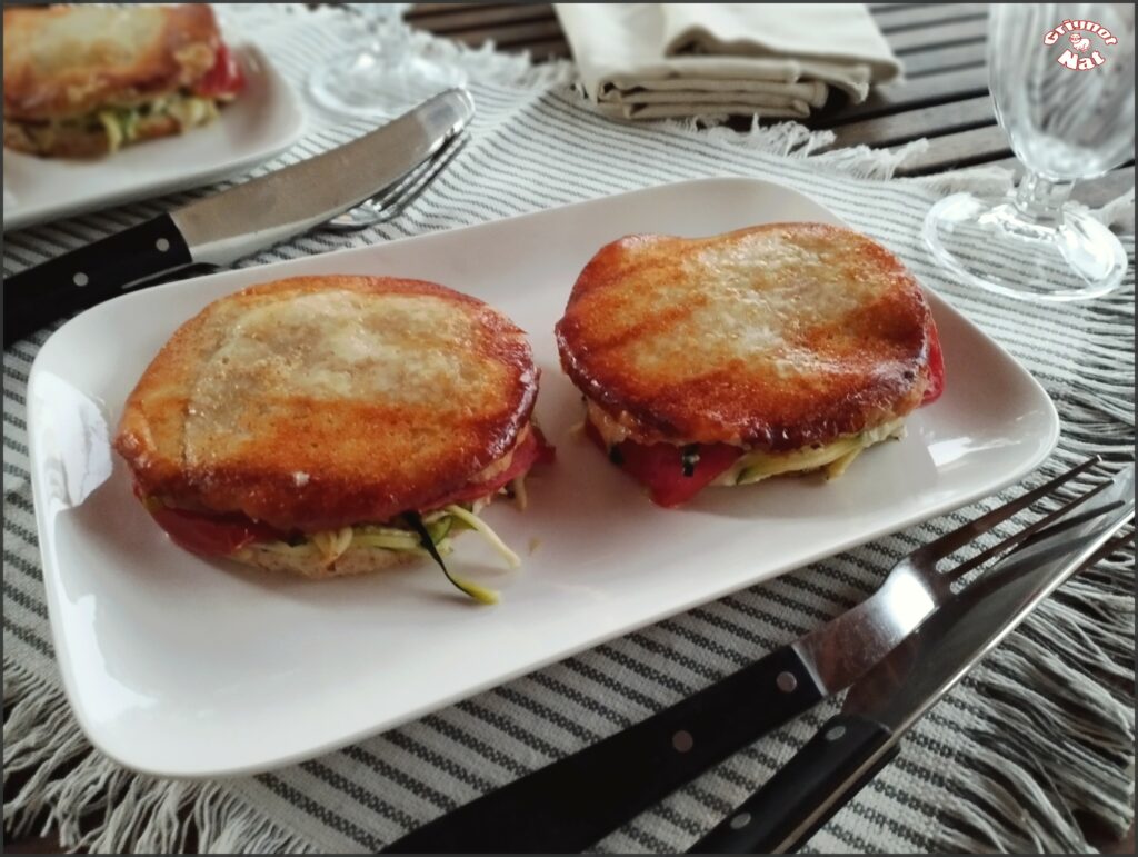 croques chèvre et courgettes 3