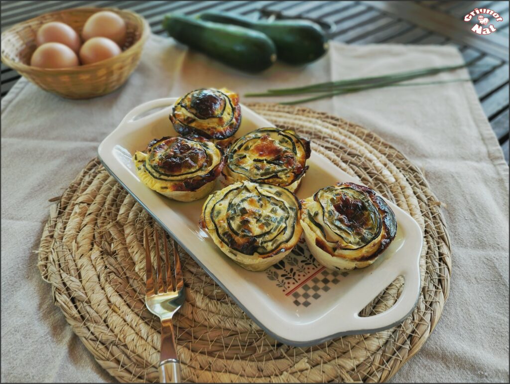 flans de courgette au fromage blanc (recette IG Bas) 2