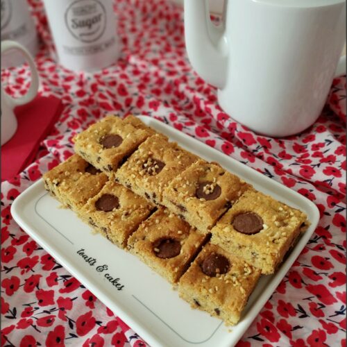 cookie bars aux Reese’s