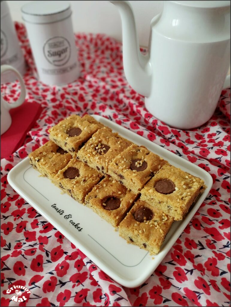 cookie bars aux Reese's