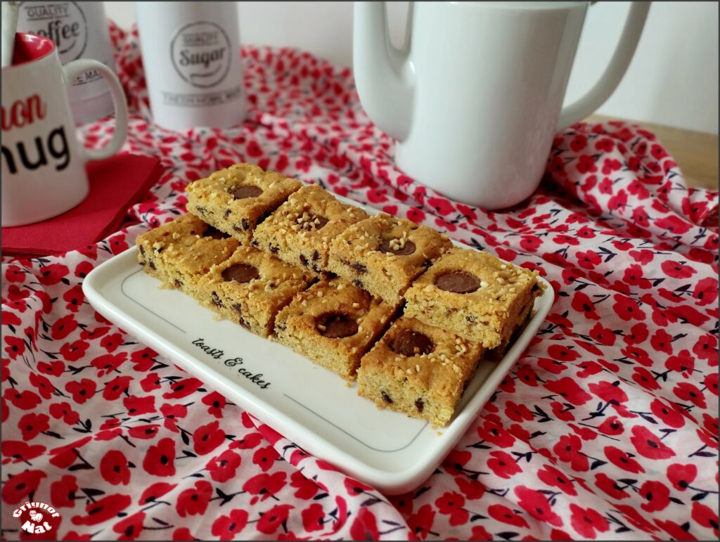 cookie bars aux Reese's 3