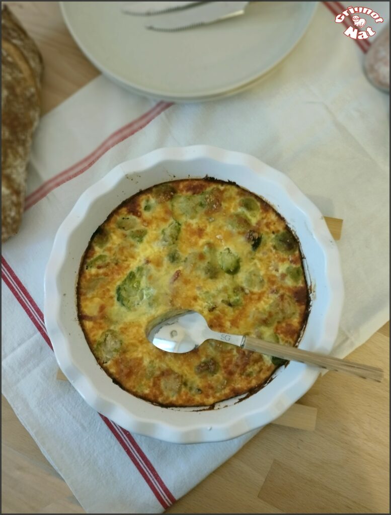 gratin de choux de Bruxelles 