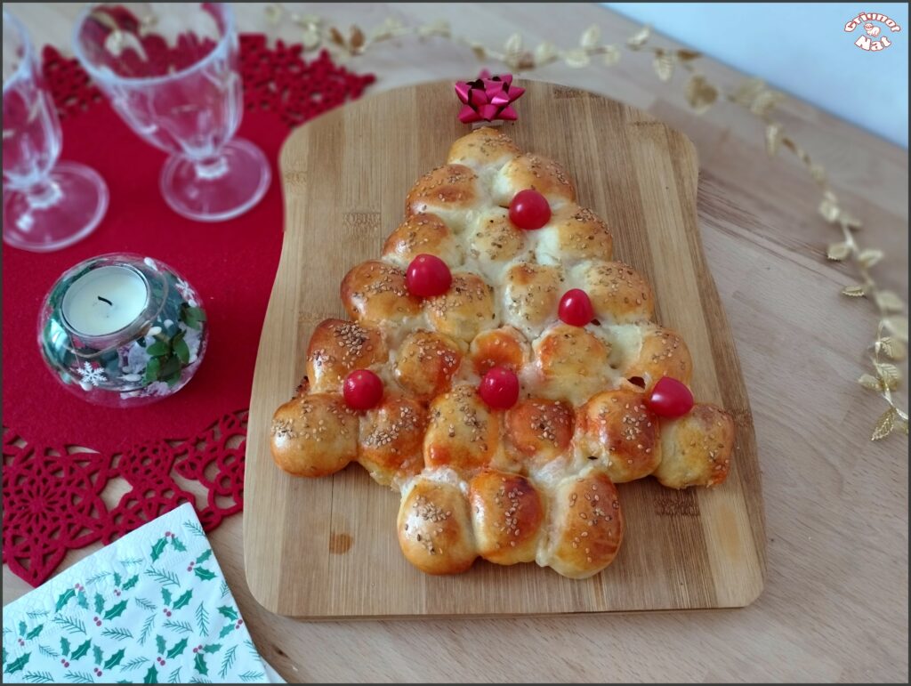 Sapin pizza balls saumon et mozzarella 2