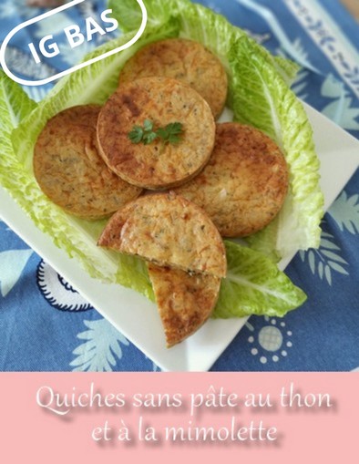 quiches sans pâte thon