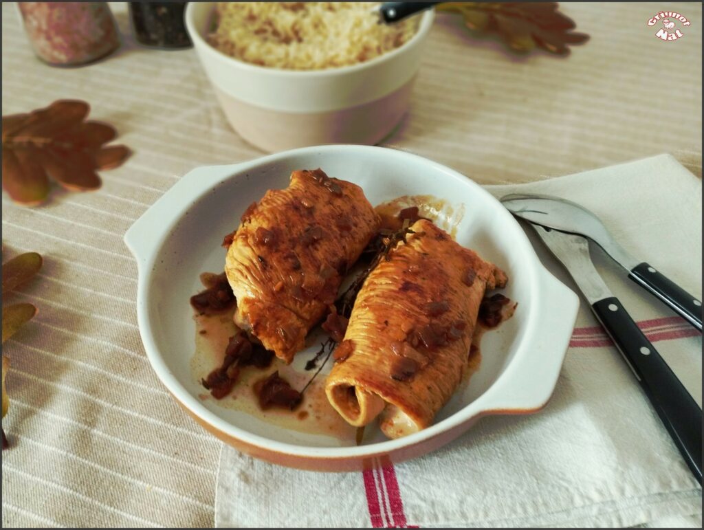 roulés de dinde au chorizo façon saltimbocca 3