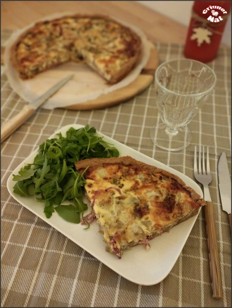 tarte endives roquefort bacon (IG Bas)