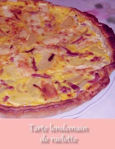 Tarte raclette