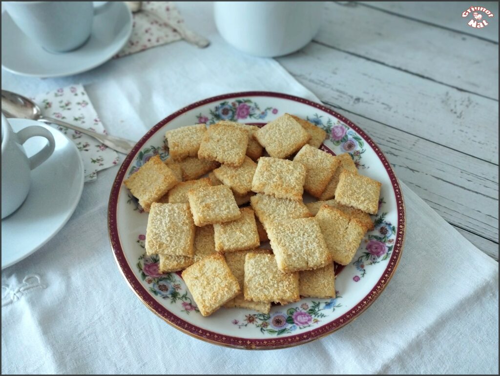 biscuits carrés à la noix de coco 2