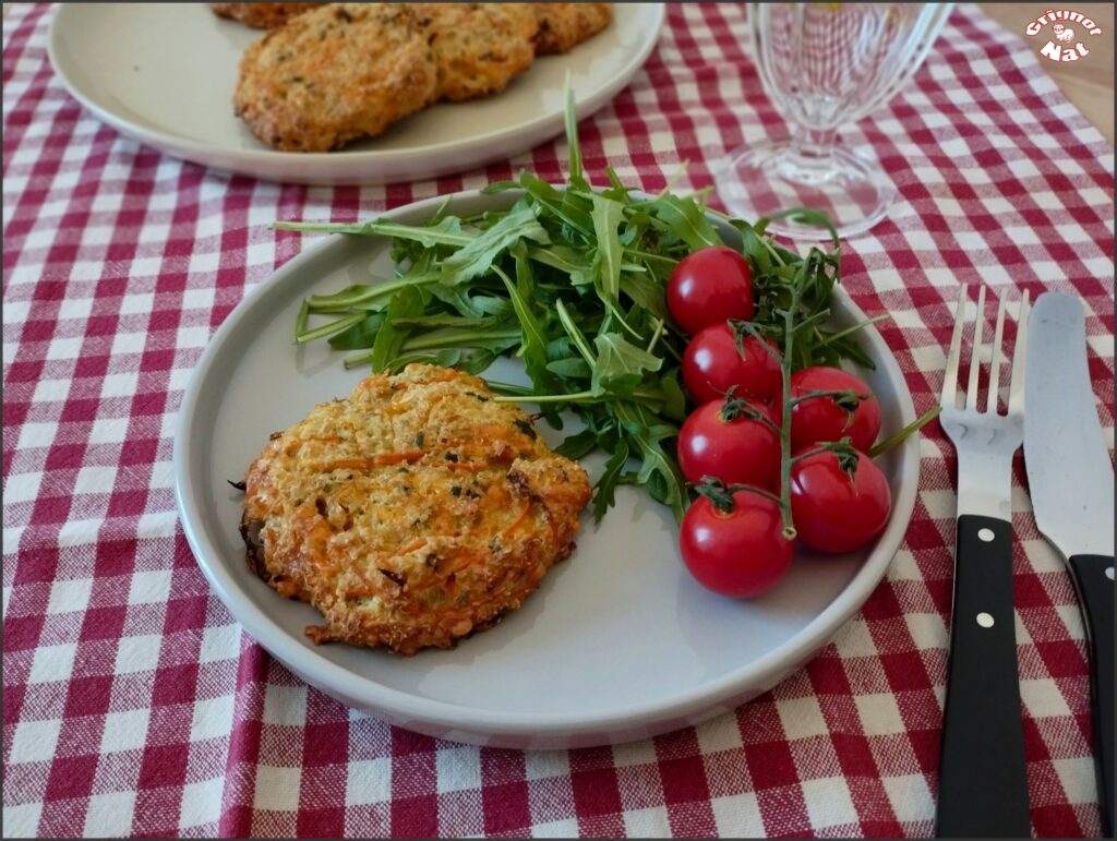 galettes de quinoa aux carottes et édam 2