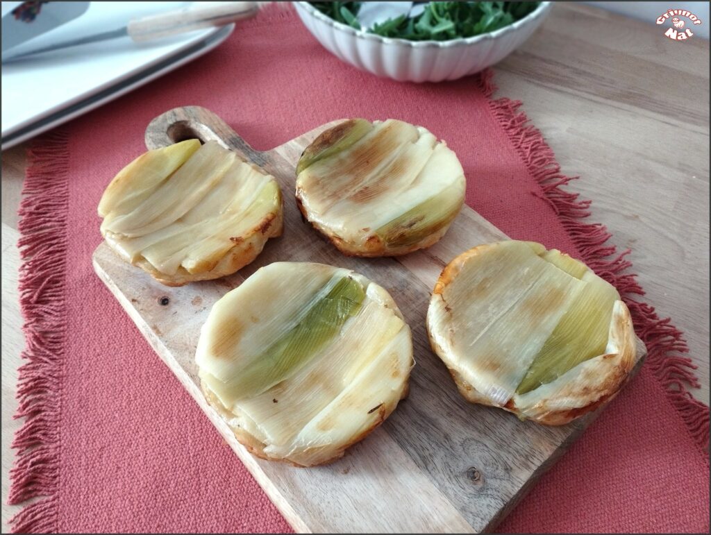 tatins de poireaux au chèvre 3