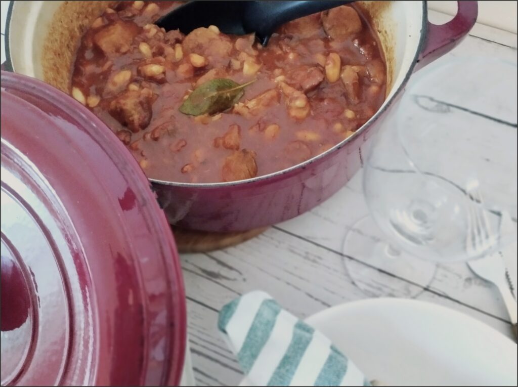 mijoté de porc au chorizo et haricots blancs 2