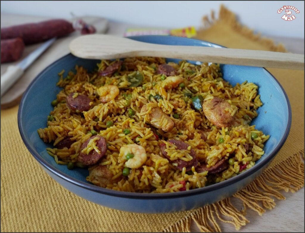 riz façon paella 2